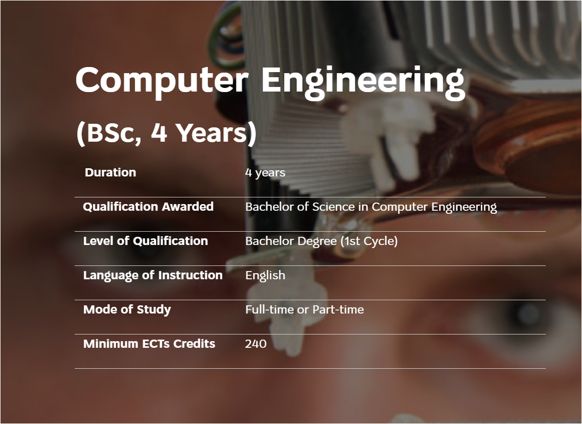 BSc Computer Engineering | University of Nicosia (UNIC)