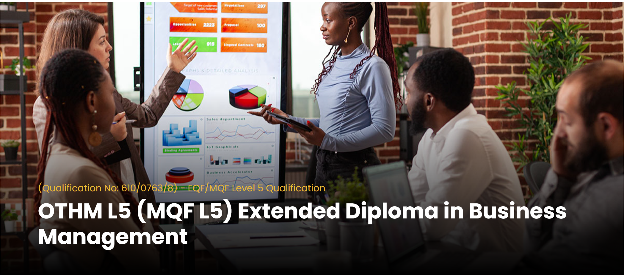 OTHM L5 (MQF L5) Extended Diploma in Business Management