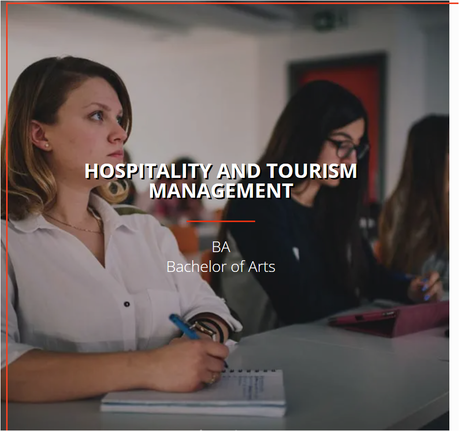 BA Hospitality and Tourism Management at European University Cyprus
