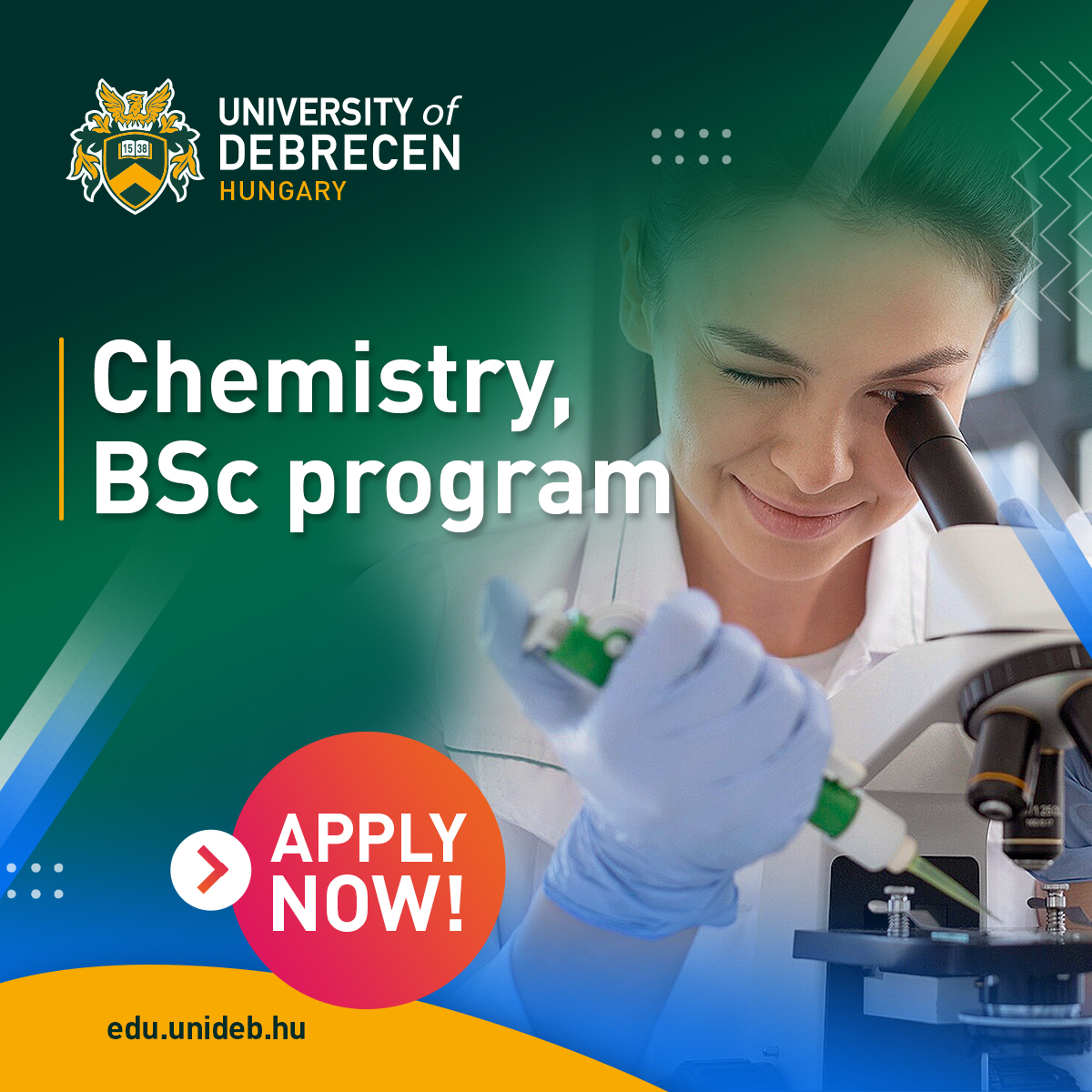 Chemistry BSc at University of Debrecen