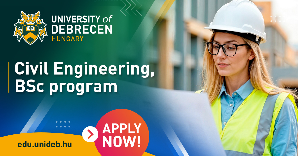 Civil Engineering BSc at University of Debrecen