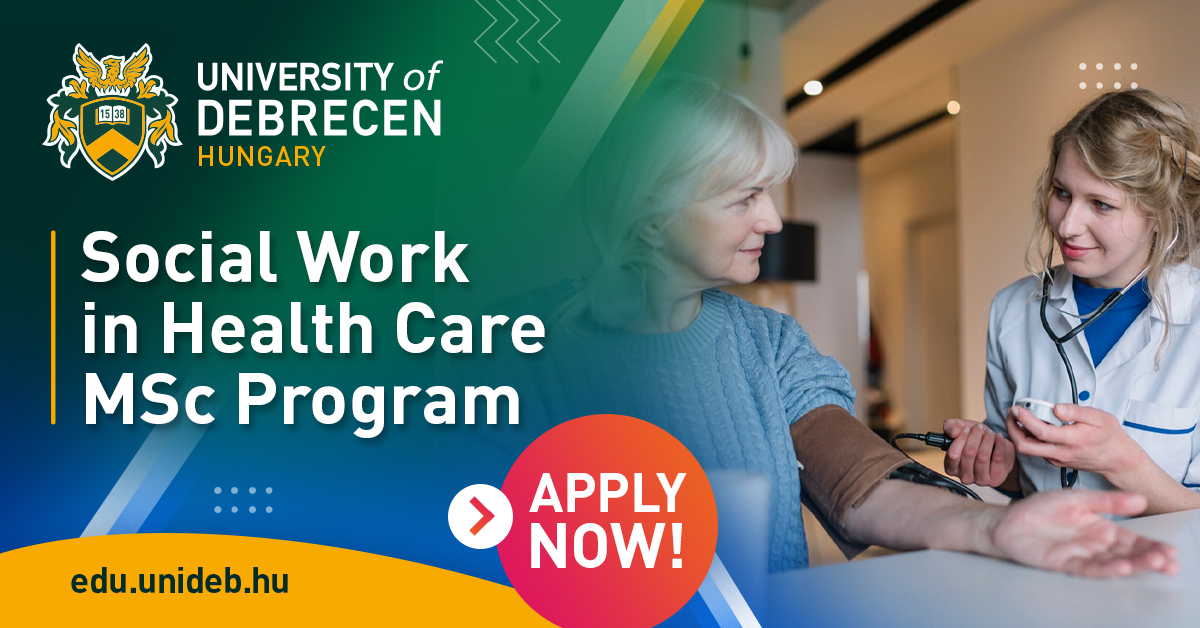 Social Work in Health Care MSc at University of Debrecen