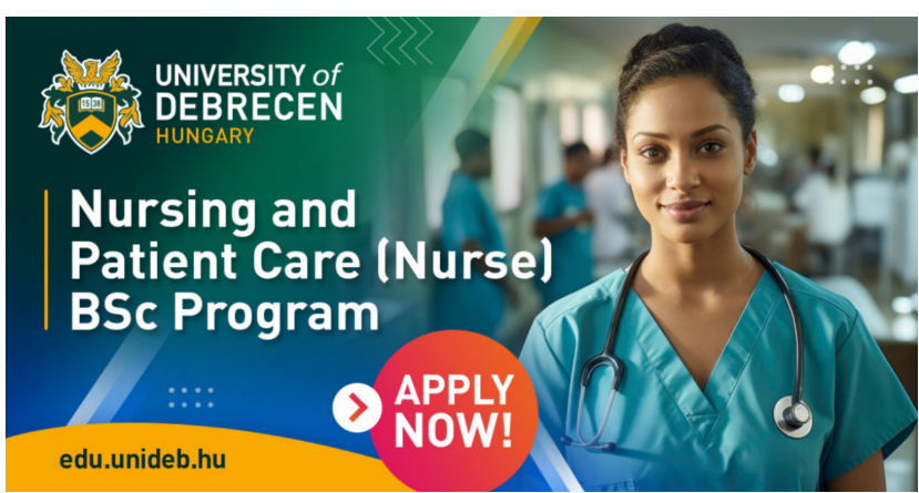 Nursing and Patient Care Nurse BSc at University of Debrecen