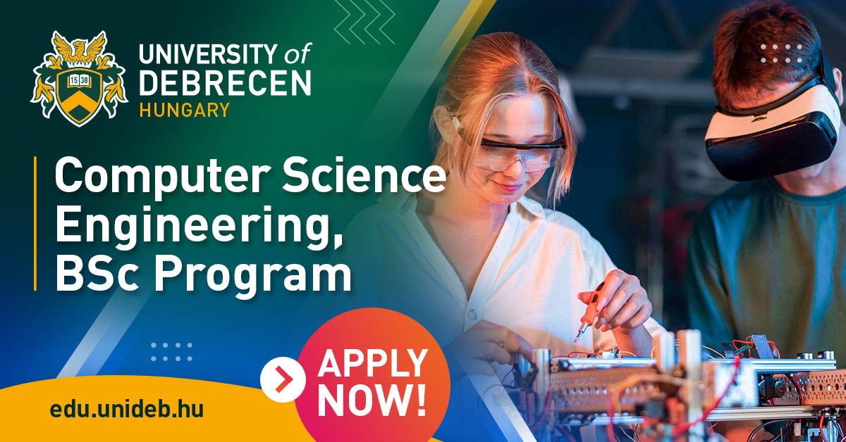 Computer Science Engineering BSc at University of Debrecen